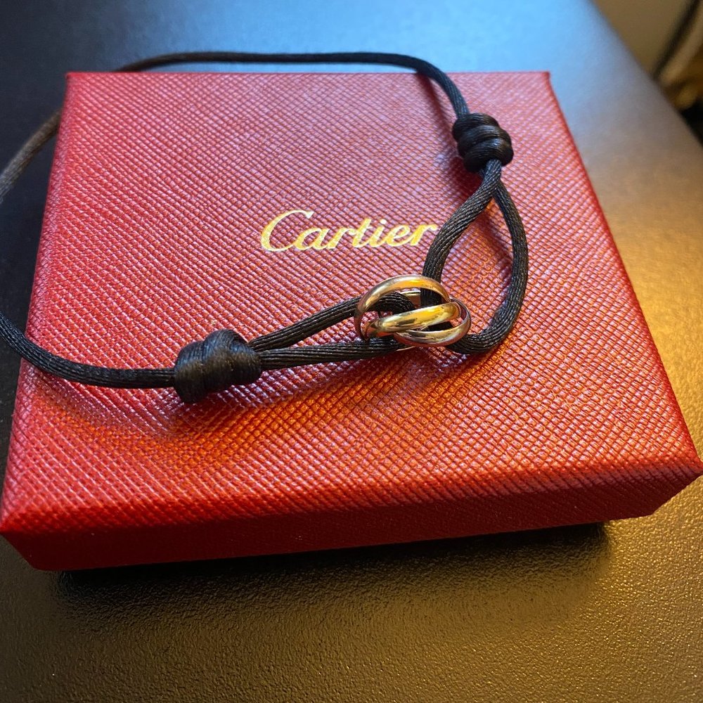 Cartier Trinity Bracelet on Cord